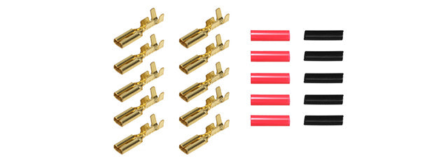 ASG AIRSOFT LOW INNER RESISTANCE MOTOR CONNECTOR PLUGS