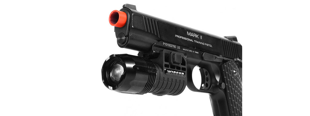 ASG 3W Multifunction LED Flashlight 200 Lumen with 360 Rotation Mounts