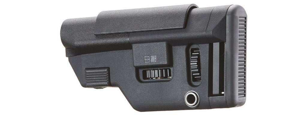 B5 Systems Collapsible Precision Long Stock - (Black)