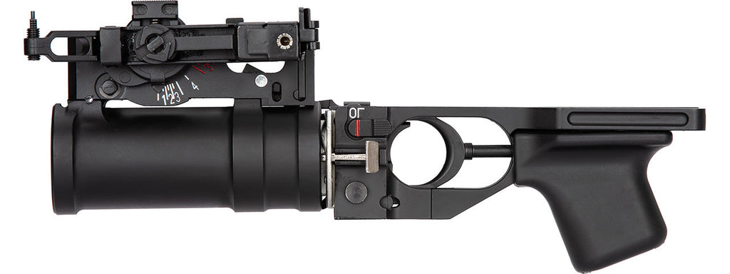 Double Bell GP-30 Style AK Series Airsoft Grenade Launcher (BLACK)
