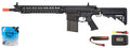 Ares Sr25 Ris Sniper Airsoft Aeg Rifle - Battery/Adapter/Charger Combo - (Black)