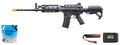 Golden Eagle AR LMG Airsoft Light Machine Gun - Battery/Charger Combo - (Black)