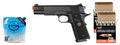 KJW KP07 M1911 Full Metal Tokyo Marui System CO2 Gas Blowback Pistol - CO2 Combo - (Black)
