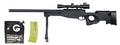 Double Eagle M59P Bolt Action Rifle w/ Scope and Bipod - BB/Sniper Bundle
