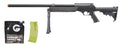 Well Fire Airsoft SR2 Bolt Action Rifle w/ Bipod (Black) - BB/Sniper Bundle