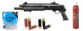 BO Manufacture REP FABARM STF12 Short 11 Pump Action Gas Shotgun - Green Gas/Shell Combo - (Black)