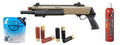 BO Manufacture REP FABARM STF12 Short 11 Pump Action Gas Shotgun - Green Gas/Shell Combo - (Flat Earth)