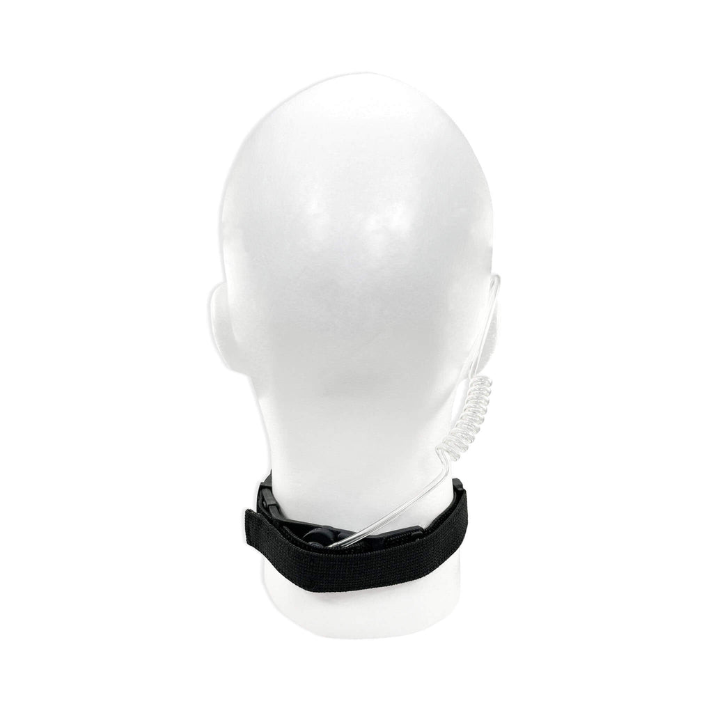 PolTact Tactical Throat Mic w/ Acoustic Tube Earpiece & 3.5mm w/ NATO Wired TP-120/U174- Headset Only