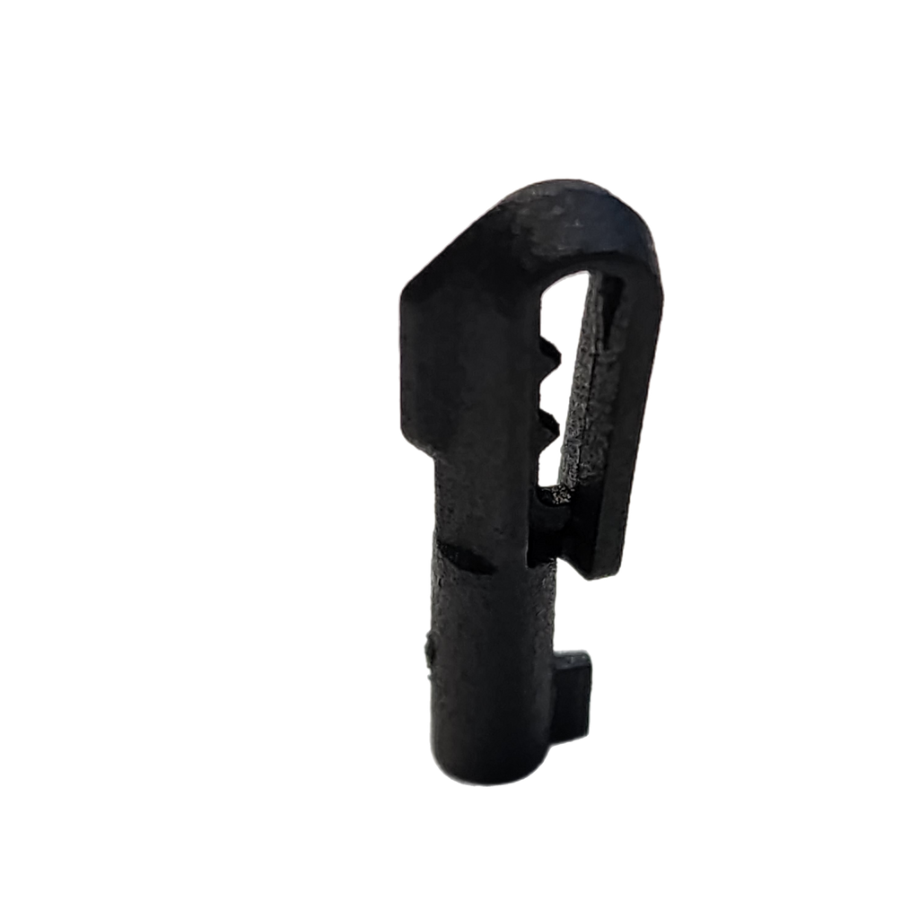 Polymer Handcuff Key with Clip