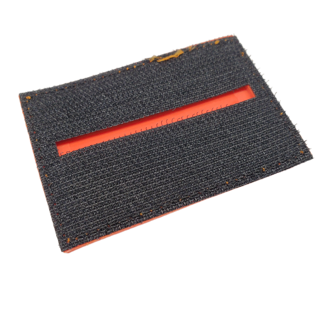 Storage Pocket Patch:  Emergency Comms with Radio Frequency/Channel and Telephone Contact Numbers, ICE Card