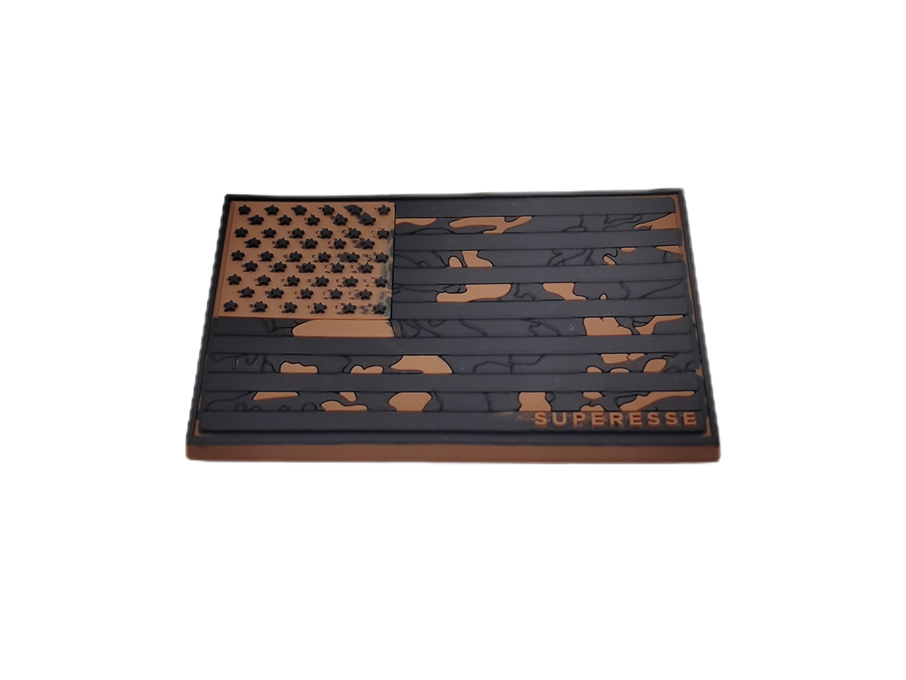 Storage Pocket Patch: Flagged Camo