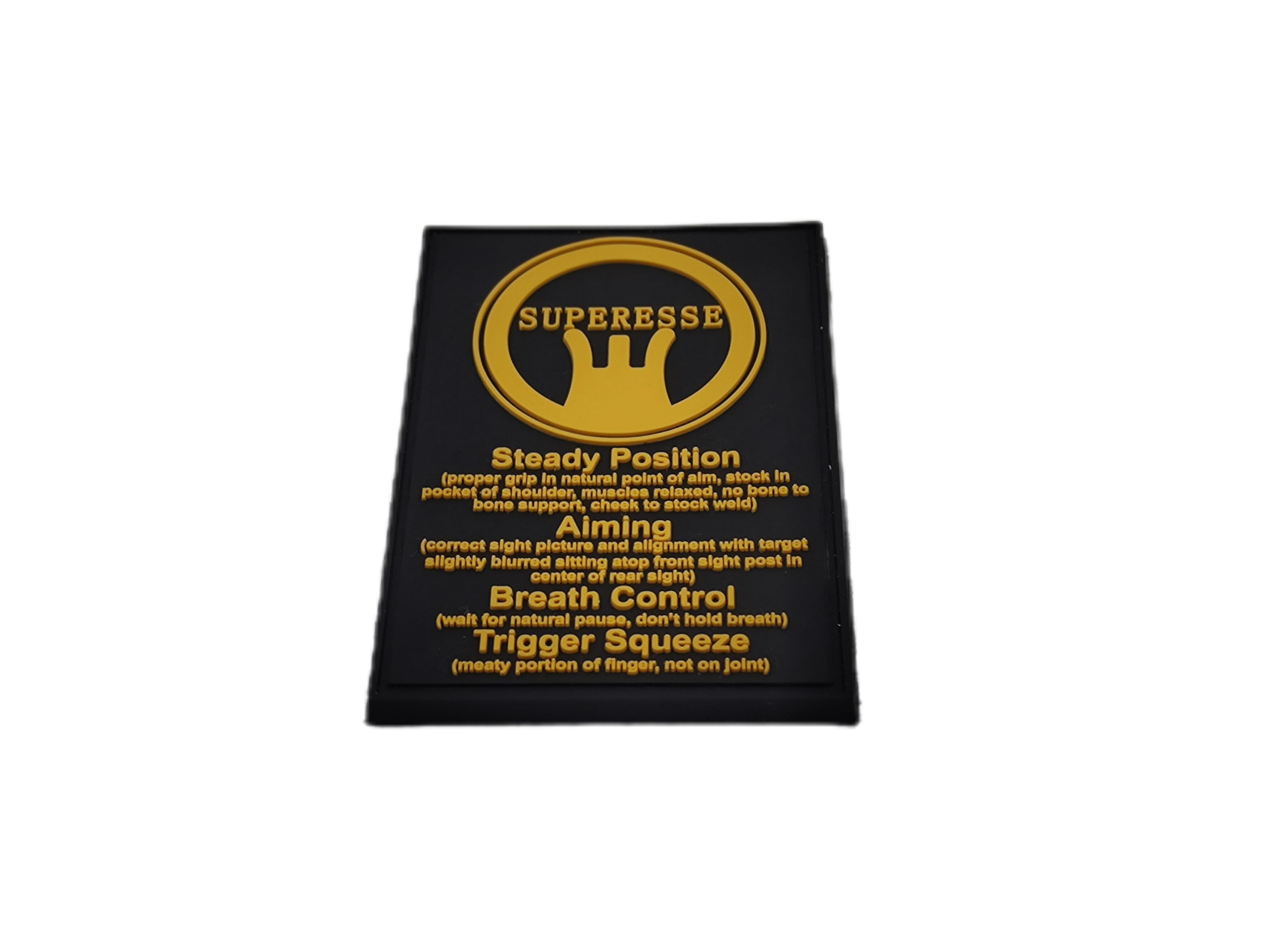 Storage Pocket Patch: Marksmanship Fundamentals