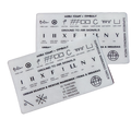 Markings and Signals Decal - Hobo Symbols, Ground to Air Signals, Search and Rescue Markings