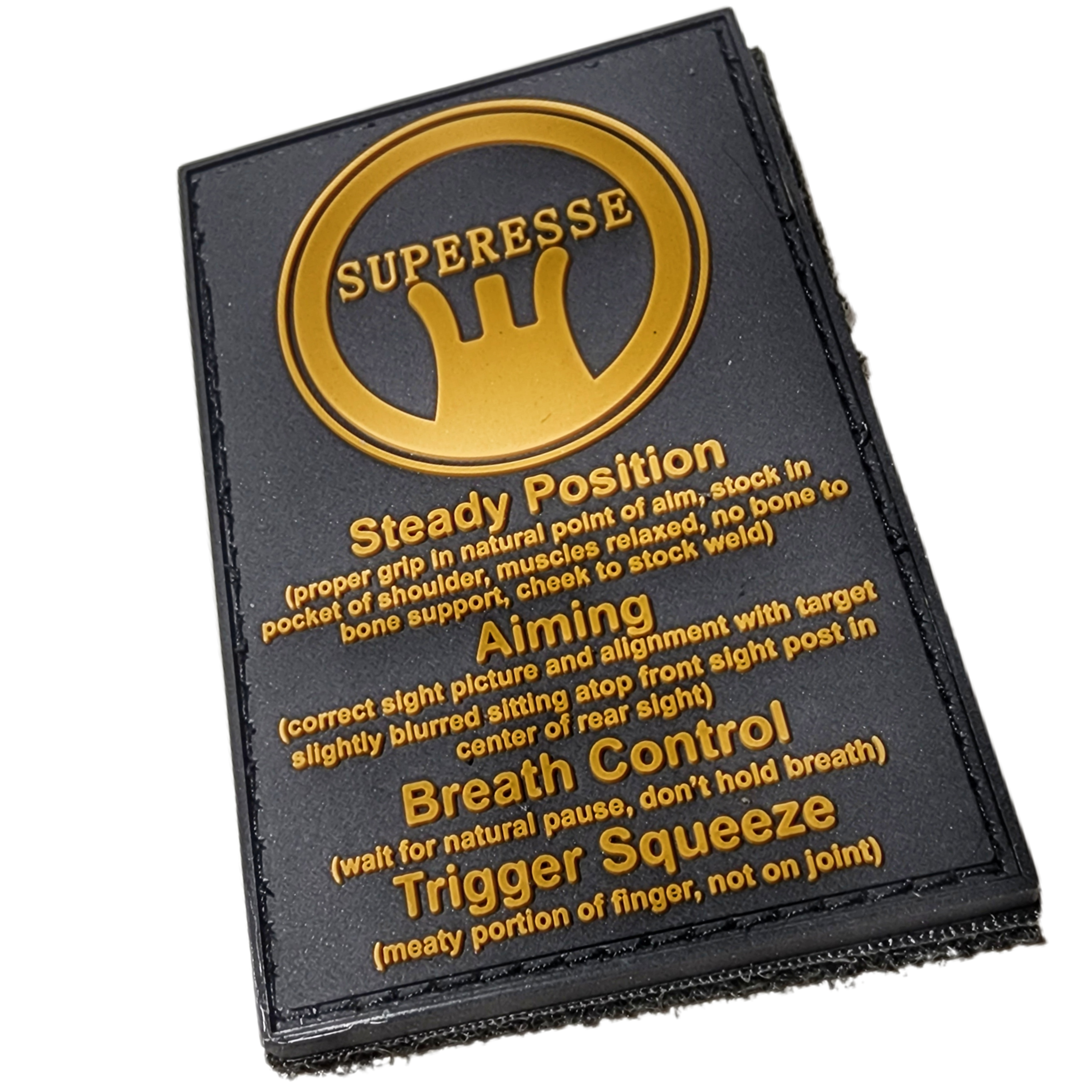 Storage Pocket Patch: Marksmanship Fundamentals