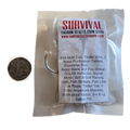 Shim Personal Survival Cards - Wallet Size Vacuum Sealed Survival Packets