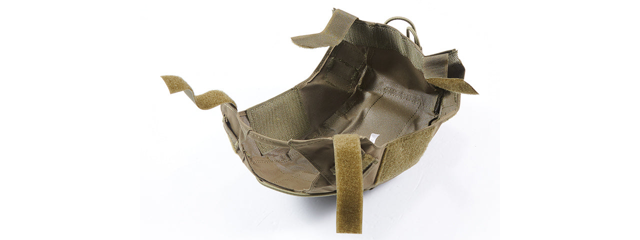 WST FAST Helmet Tactical Cover Medium - (Ranger Green)