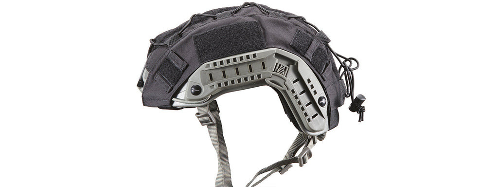 WST FAST Helmet Tactical Cover Medium - (Black)