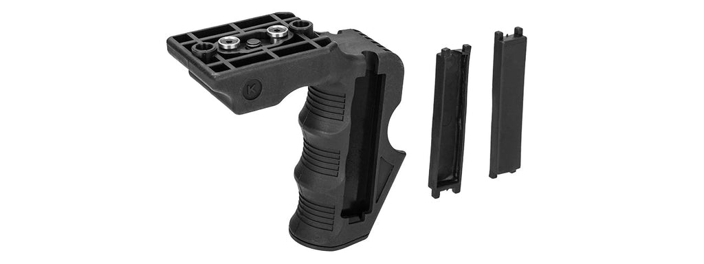 CA-1243B IMPACT KEYMOD FOREGRIP W/ STORAGE SPACE (BLACK)