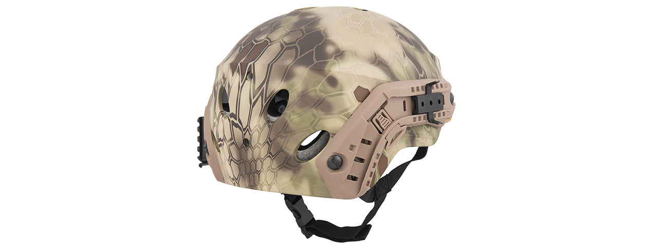 CA-1246 SPECIAL FORCES RECON TACTICAL HELMET - MILITARY GRADE, MODULAR ACCESSORY MOUNT