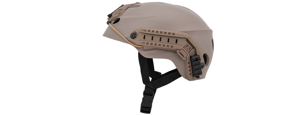CA-1246 SPECIAL FORCES RECON TACTICAL HELMET - MILITARY GRADE, MODULAR ACCESSORY MOUNT