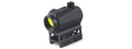 Lancer Tactical Enclosed Red Dot Sight R5B 1x Magnification Scope - (Yellow Glass/Black)