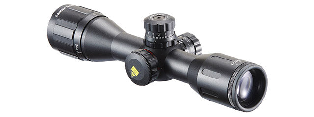 Lancer Tactical 4x32AOE Airsoft Scope with Mount - (Black)
