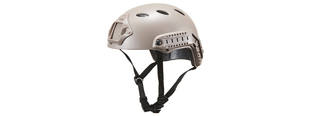 Lancer Tactical FAST PJ Tactical Helmet - Durable Protective Airsoft/Military Headgear