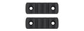 MK Helmet 5 Section Rail Mounts (Color: Black)