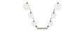 V-Shaped Target Hanging Bullseye Training Metal Shooting Target (Color: Tan)