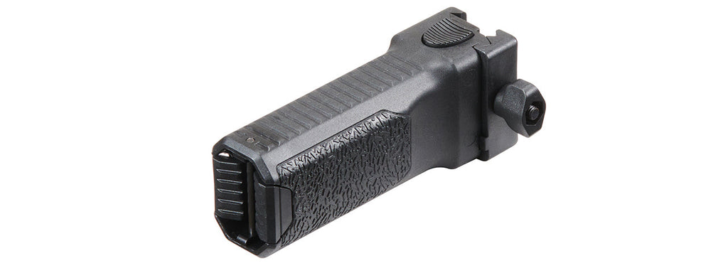 Lancer Tactical 2.0 Spring Loaded Bipod Grip - (Black)