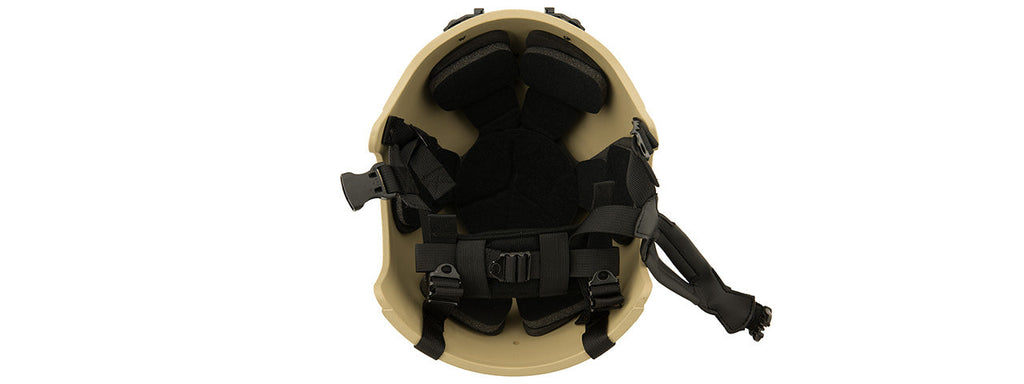 Lancer Tactical IBH Helmet — Modular Tactical Helmet for Airsoft, Training and Ops