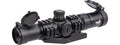 Lancer Tactical 1.5 - 4x Illuminated MIL Dot Rifle Scope Red/Green Dot