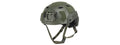 Tactical High Cut Airsoft Helmet Sandblasted Version Lightweight Protective Combat Gear
