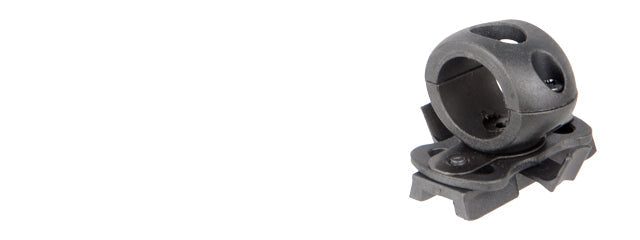 Lancer Tactical CA-713 HELMET Rail Flashlight Clamp - Tactical Helmet Mount Accessory