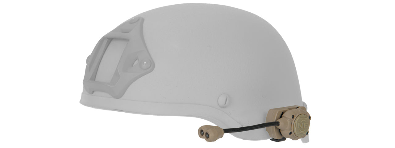 CA-729TG HELMET MULTI-LIGHT 2-LED (DARK EARTH)