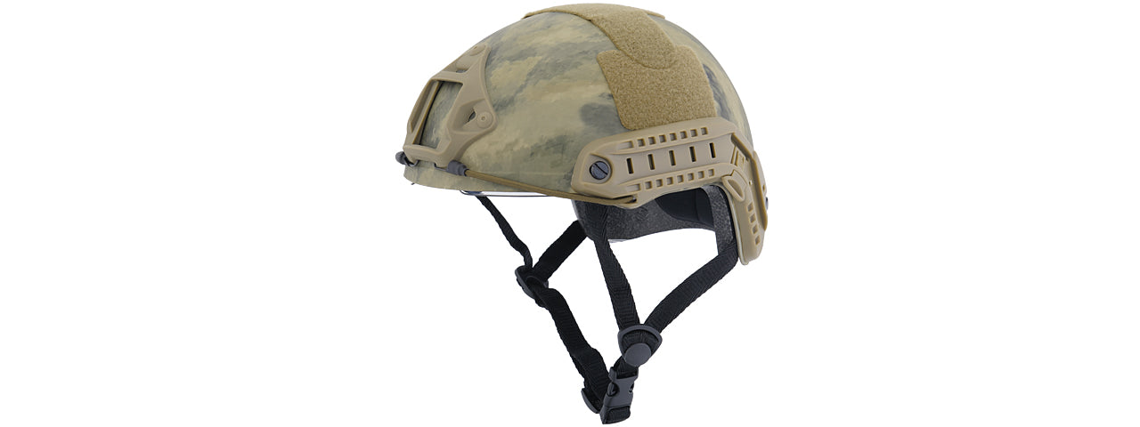 CA-741A HELMET BALLISTIC TYPE BASIC VERSION w/VISOR (COLOR: AT) SIZE: MEDIUM