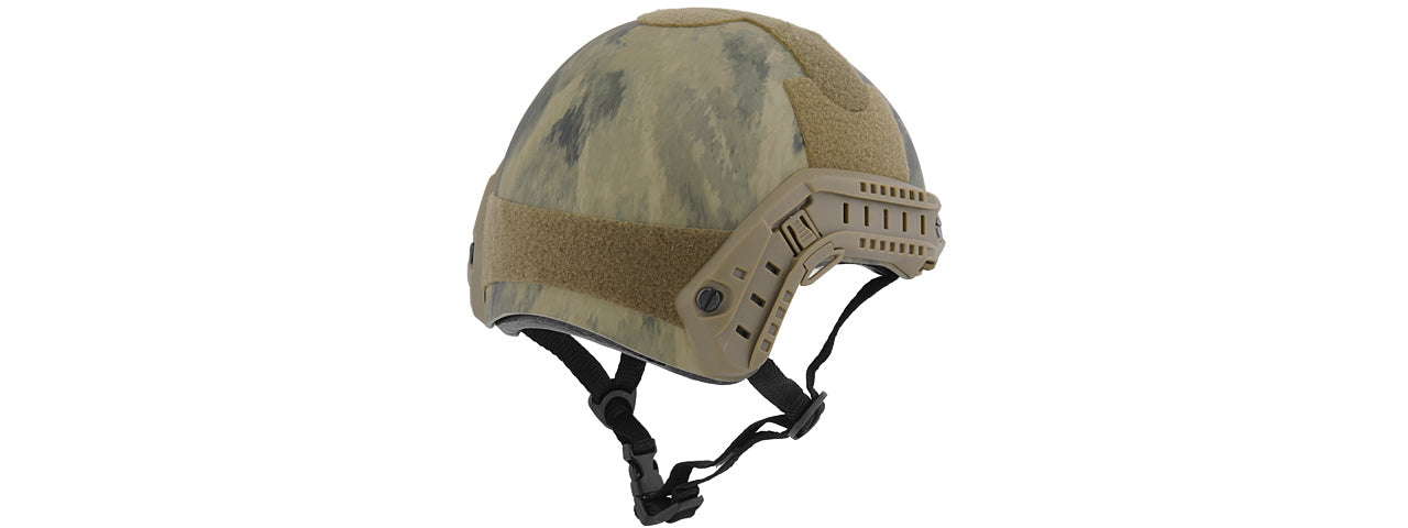 CA-741A HELMET BALLISTIC TYPE BASIC VERSION w/VISOR (COLOR: AT) SIZE: MEDIUM