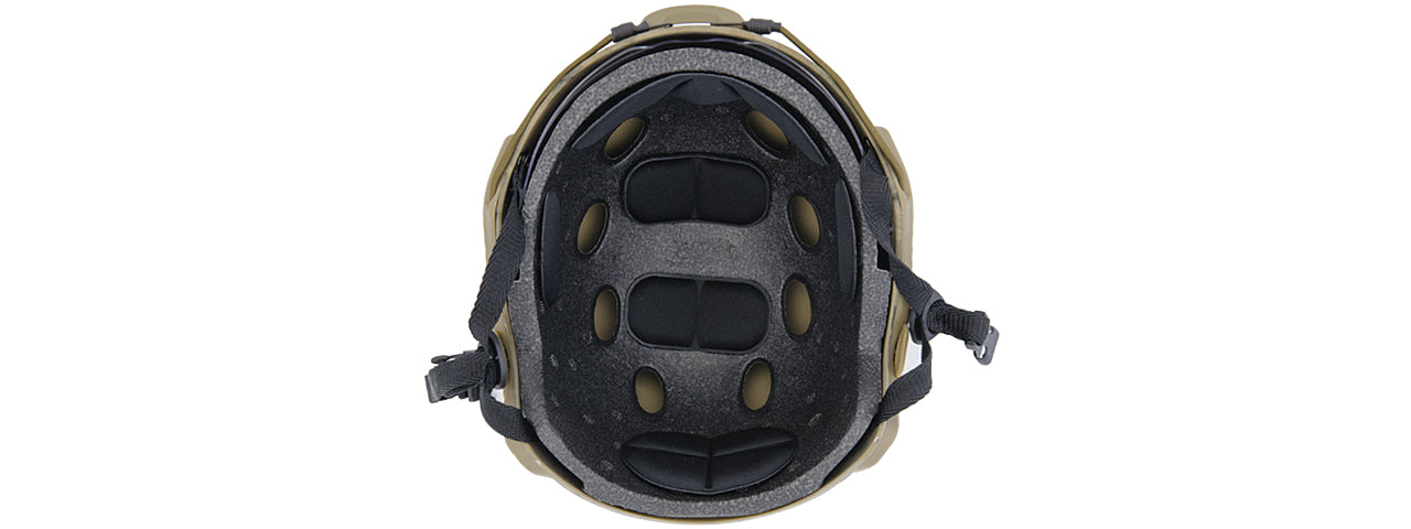 CA-741A HELMET BALLISTIC TYPE BASIC VERSION w/VISOR (COLOR: AT) SIZE: MEDIUM