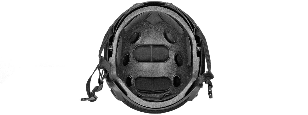CA-741B HELMET BALLISTIC TYPE BASIC VERSION w/VISOR (COLOR: BLACK) SIZE: MEDIUM