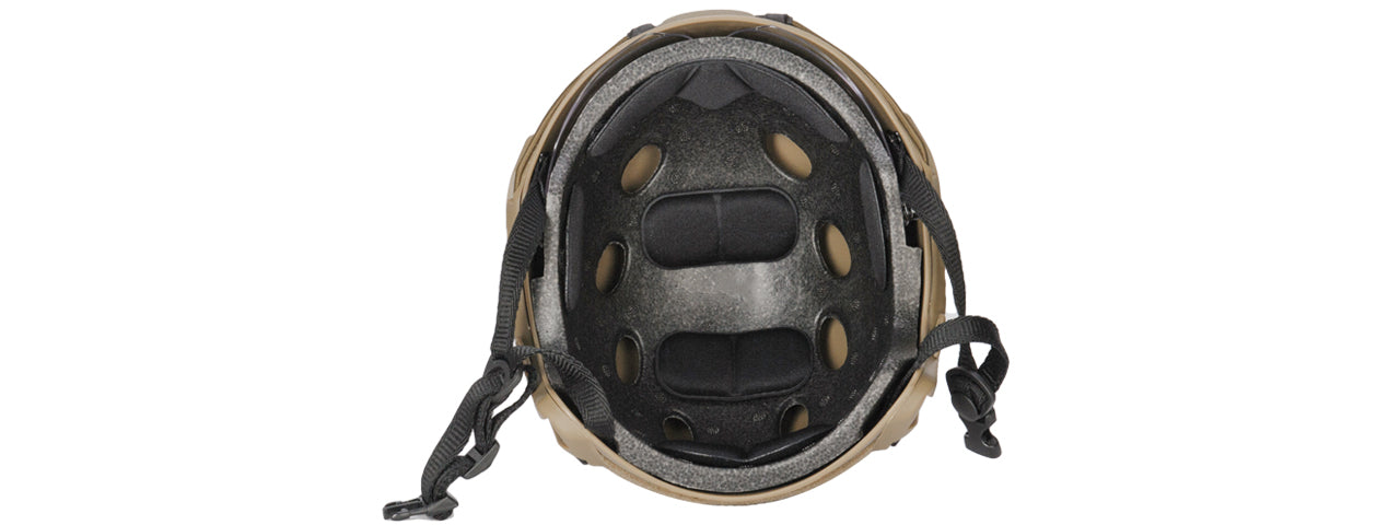 CA-741T HELMET BALLISTIC TYPE BASIC VERSION w/VISOR (COLOR: DARK EARTH) SIZE: MEDIUM
