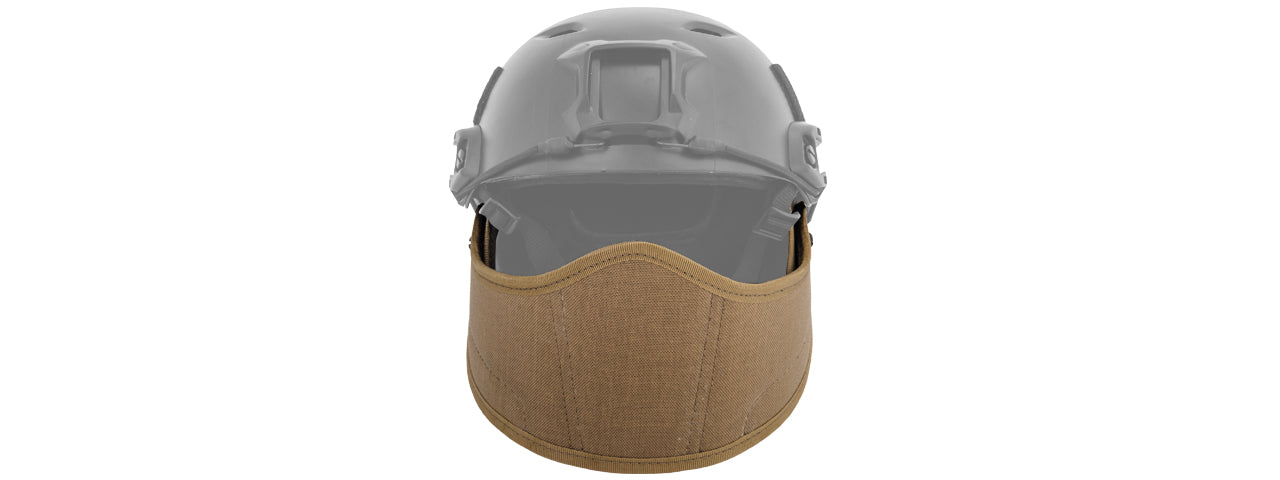 Lancer Tactical CA-801 Helmet Armour Face Protective Headgear with Adjustable Straps