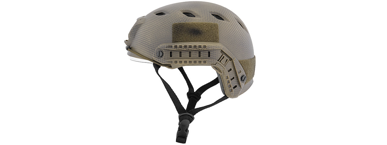 CA-842N HELMET BJ TYPE BASIC VERSION w/VISOR (COLOR: NAVY CUSTOM) SIZE: MEDIUM