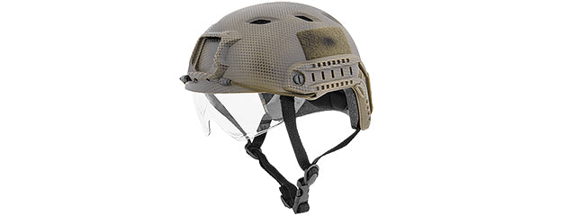 CA-842N HELMET BJ TYPE BASIC VERSION w/VISOR (COLOR: NAVY CUSTOM) SIZE: MEDIUM