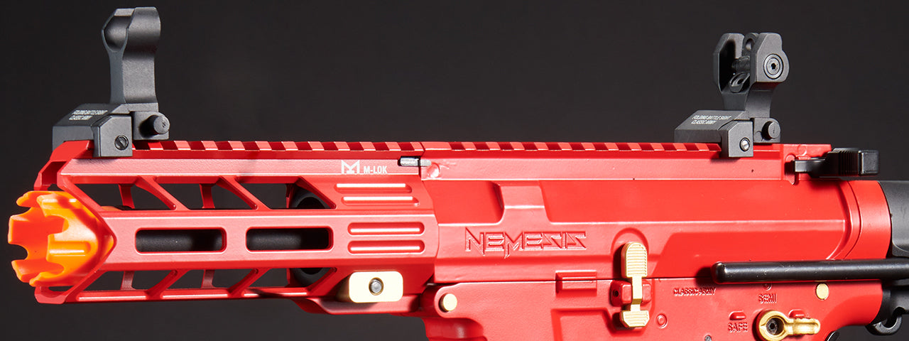 Classic Army Nemesis X9 PDW SMG AEG - (Red)