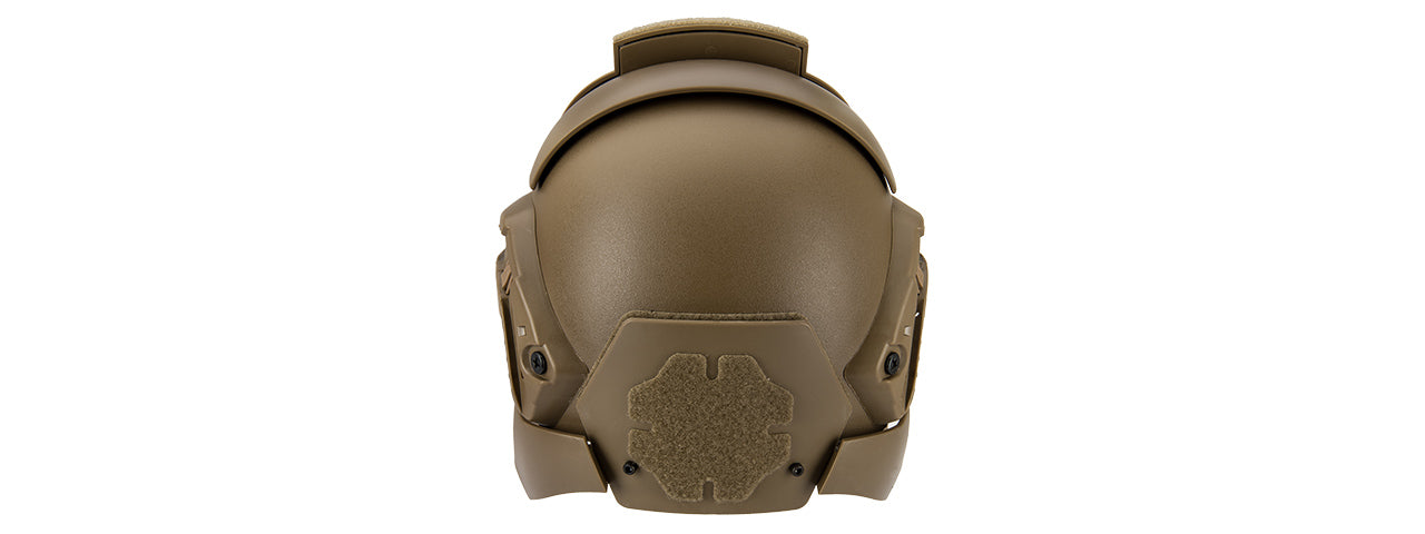 Interstellar Battle Trooper Full Face Airsoft Helmet - Tactical Combat Replica Gear