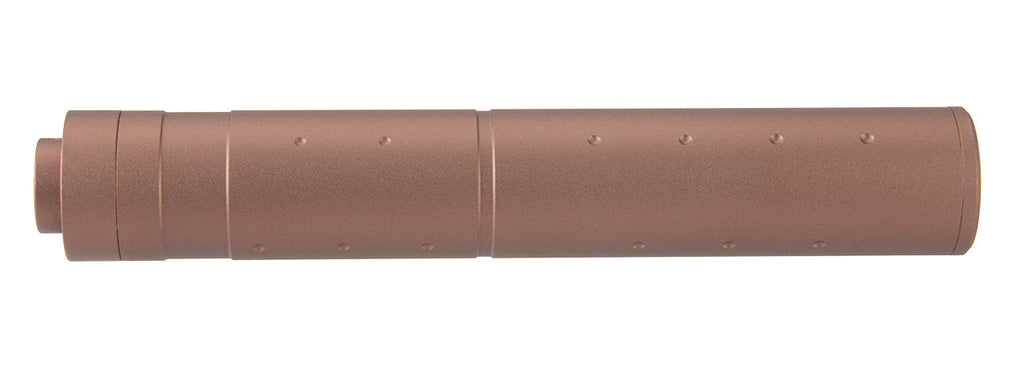 Lancer Tactical 195mm Aluminum Dot Mock Suppressor (Coyote Brown)