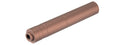 Lancer Tactical 195mm Aluminum Dot Mock Suppressor (Coyote Brown)