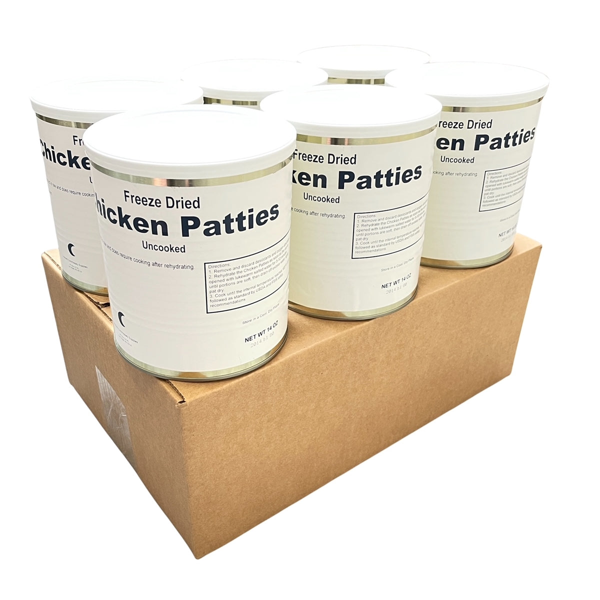 Military Surplus Freeze Dried  Chicken Patties