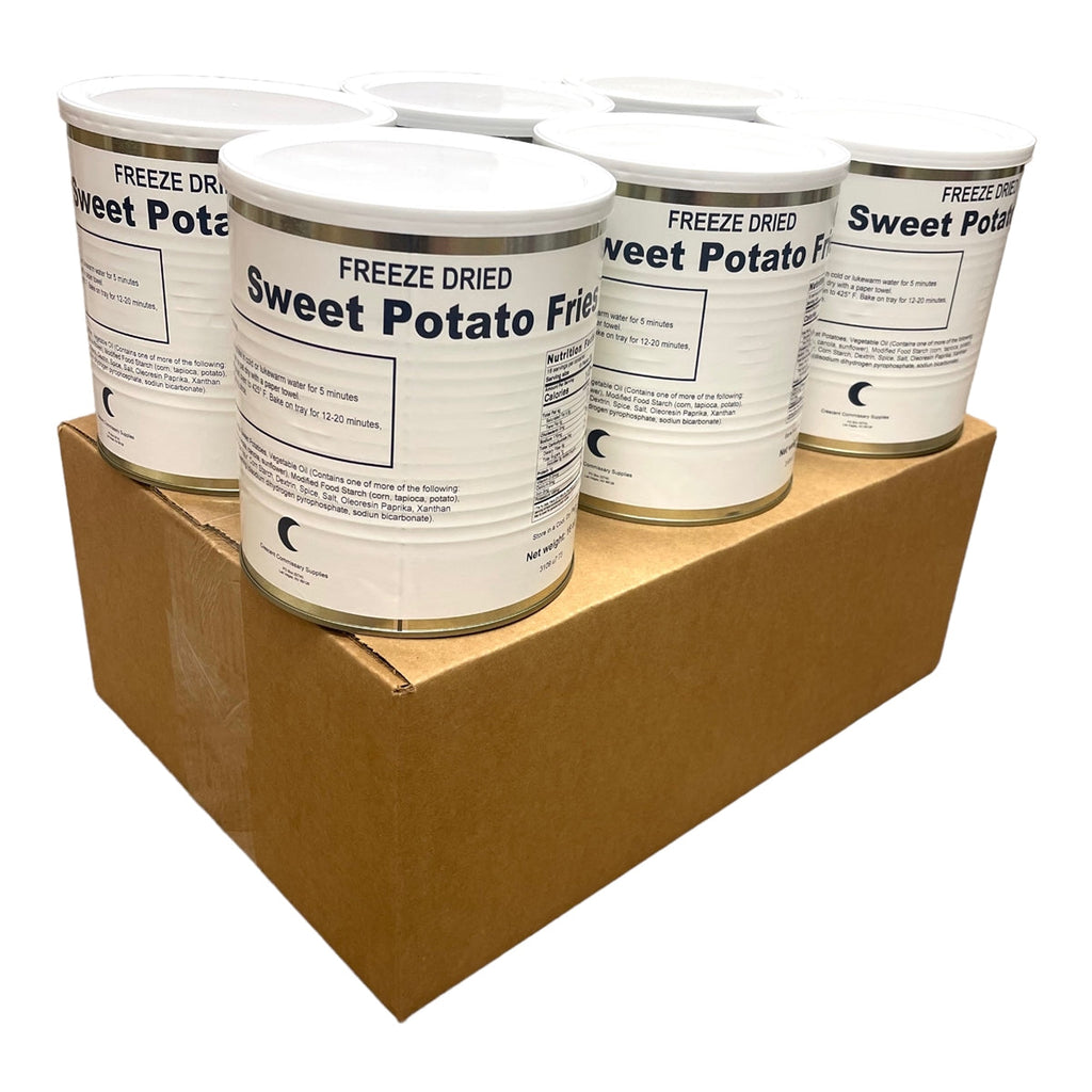 Freeze Dried Military Surplus Sweet Potato Fries