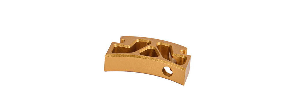 CowCow Technology Type A Modular Trigger Shoe for Tokyo Marui Hi-Capa Pistols (Gold)